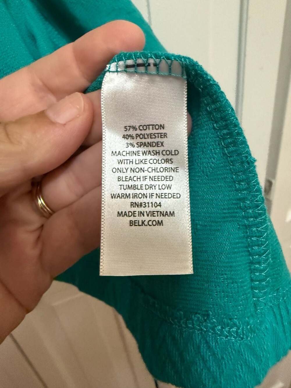 Kim Rogers Women's Teal Textured Open-Front Cardigan XL - Picture 3 of 4
